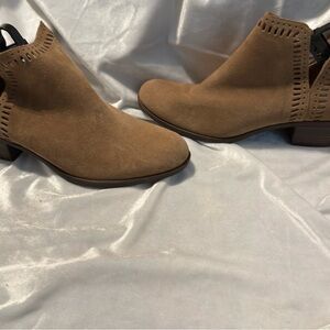 Lucky Brand leather Brown Ankle Booties